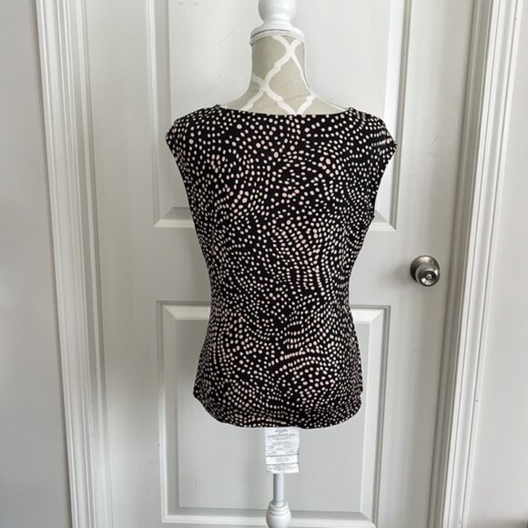 Melanie Lyne blush polka dot top size medium - Picture 4 of 4